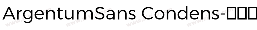 ArgentumSans Condens字体转换 ArgentumSans Condens字体转换